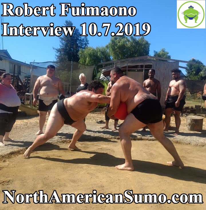 Robert Fuimaono Sumo Interview Image